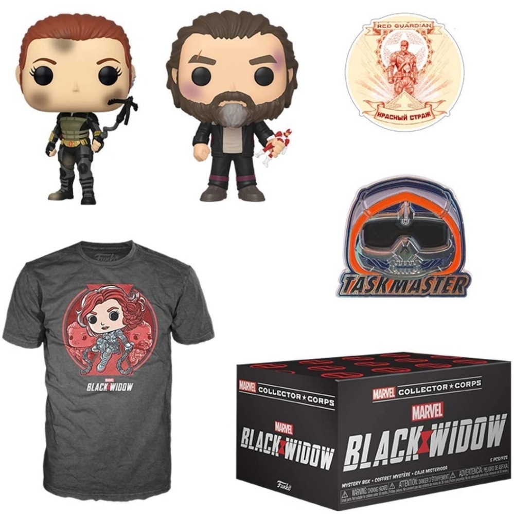 New Funko Pop Marvel Collector Corps Black Widow